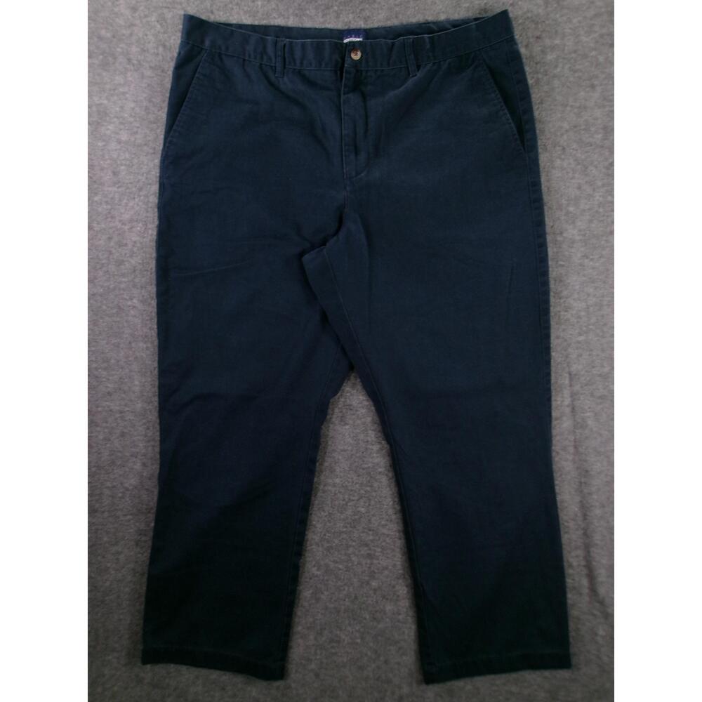 Basic Editions Pants Mens 40X29 Blue Classic Office Causal Basic Tag 40X30
